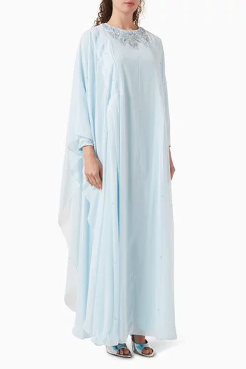 قفطان مطرز بالخرز