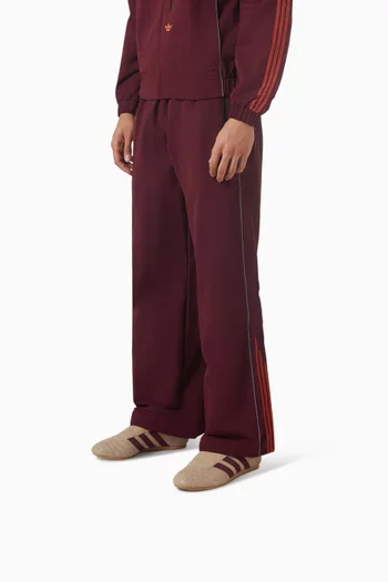 Taekwondo Sneakers in Croc-embossed Leather