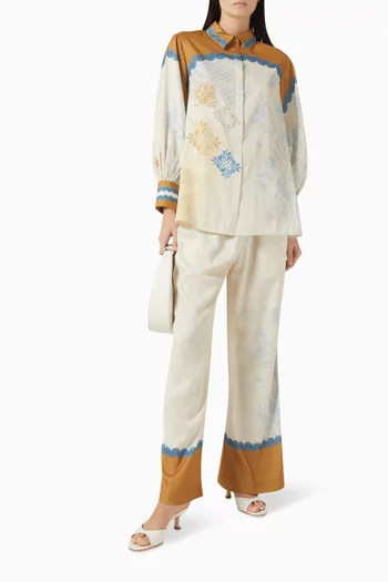 طقم قميص وبنطال ريكوا