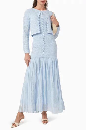 Embellished Cardigan in Knit