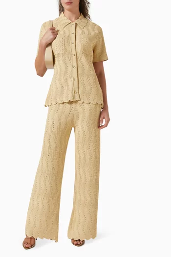 Lola Strass Cardigan in Viscose Blend