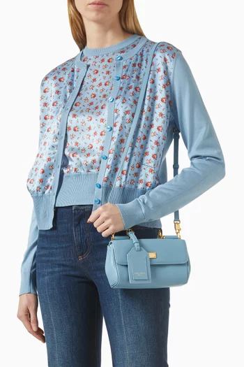 Mini My Sicily Top-handle Bag in Leather