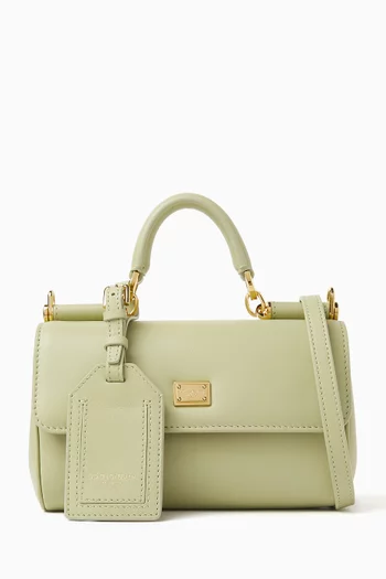Mini My Sicily Top Handle Bag in Leather