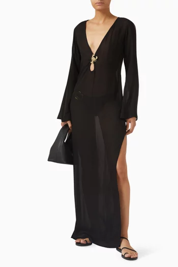 فستان هوتلاين لوبستر طويل فيسكوز