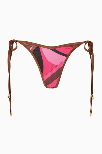 قطعة بيكيني سفلية ريسر بأربطة