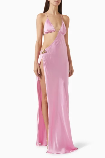 فستان فيلا لوبستر طويل فيسكوز