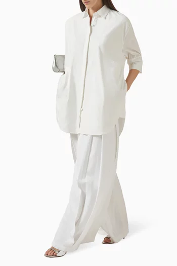 قميص ليكسي بجيوب قطن