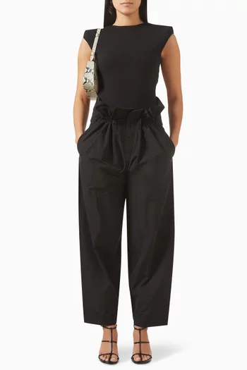 Parachute Pants in Cotton Blend