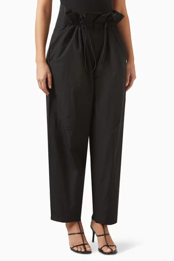 Parachute Pants in Cotton Blend