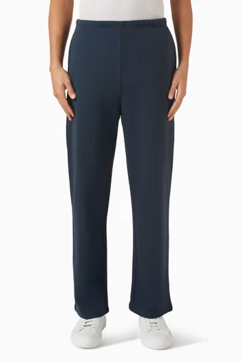 بنطال رياضي بشعار الماركة قطن