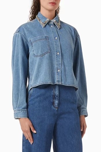 Buttoned Shirt in Denim