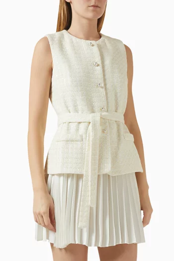 Bloom Two-tone Mini Dress