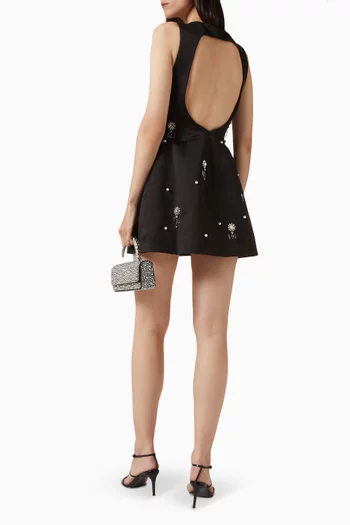 The Ultimate Muse Crystal Mini Dress