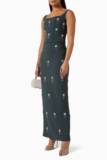 The Ultimate Muse Crystal Corset Top