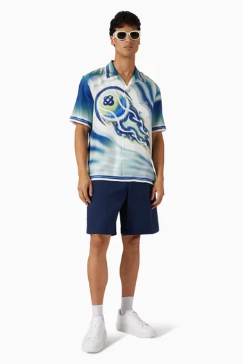 The Art Of The Serve Shirt in Silk