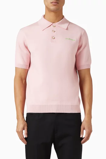 تي شيرت بولو بوجهين مزيج صوف