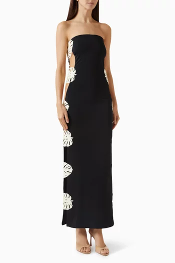 فستان هوجا روتا طويل نايلون مطاطي