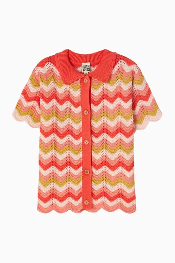 Chevron Top in Knit