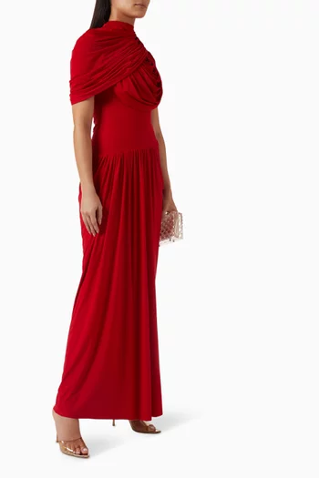 فستان سهرة بلوم ليكرا مالاي