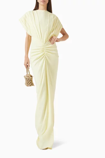 فستان جانيت بكشكش