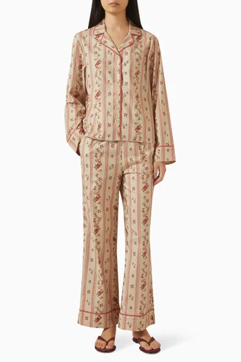 Coco Pyjama Set in Organic Cotton Blend