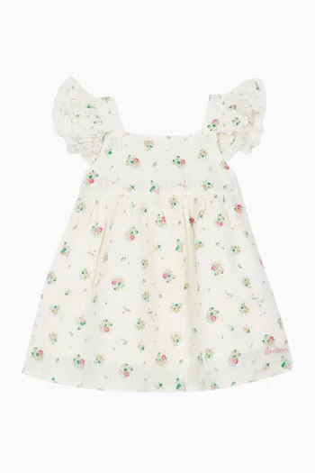 Nadine Flared Dress in Cotton