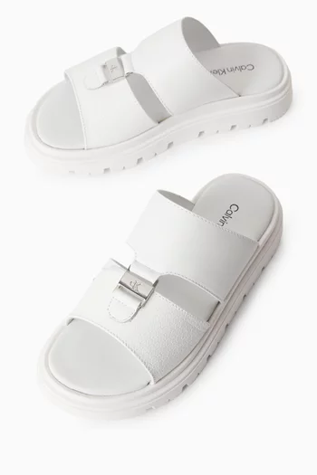 حذاء مفتوح مالديف جلد صناعي