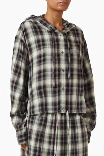 Hooded Overshirt in LENZING™ ECOVERO™