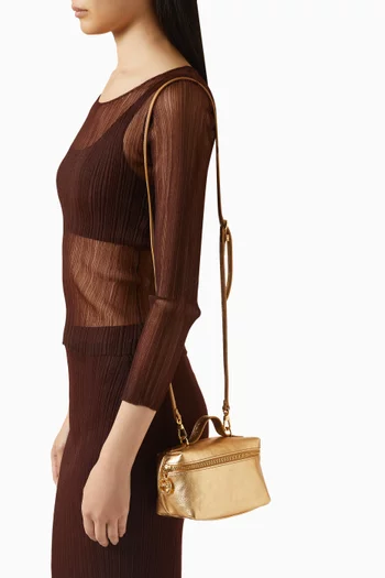 حقيبة كروس ميني جلد لامع من مجموعة لو بلياج اكسترا