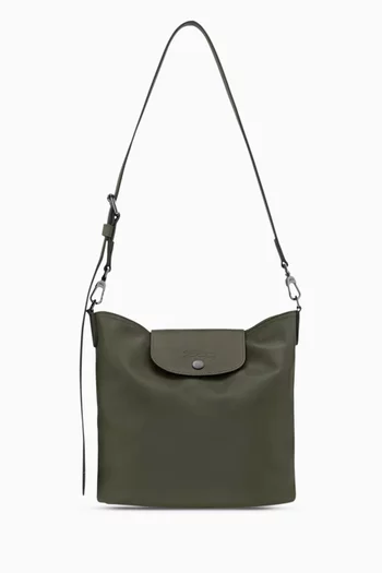 Medium Le Pliage Xtra Shoulder Bag in Leather