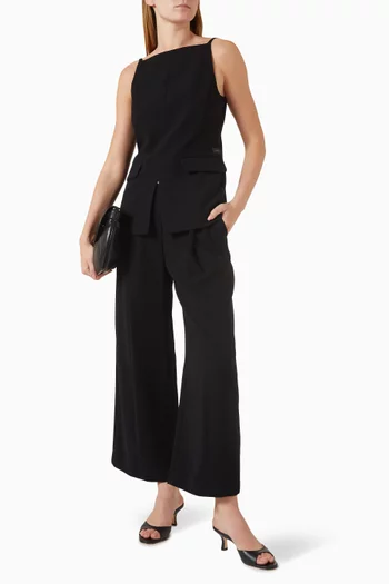 بنطال بطيات