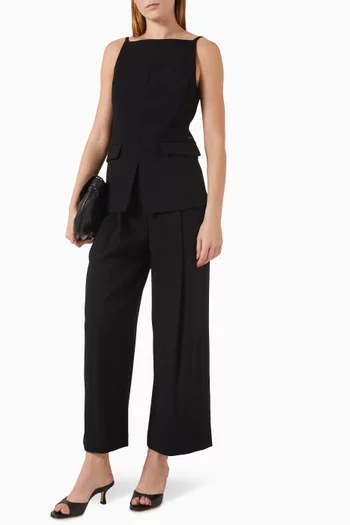 بلوزة بظهر مكشوف