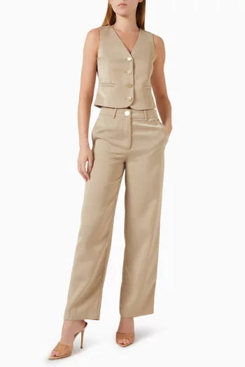 Logo Plaque Waistcoat