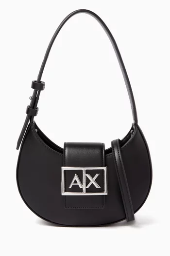 حقيبة كتف ميني بشعار الماركة