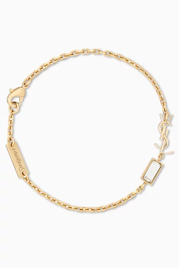 Cassandre Charm Bracelet in Gold-tone Brass