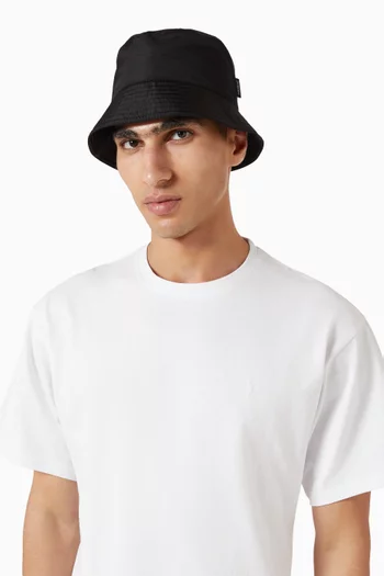 Bucket Hat in Nylon-gabardine