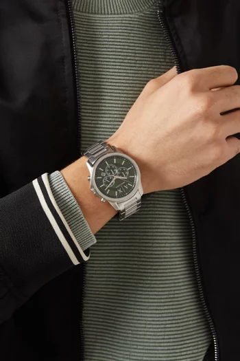 Banks Quartz Watch, 44mm