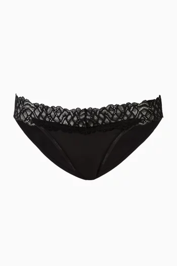 سروال تحتي بتصميم قصير في الأمام جيرسيه