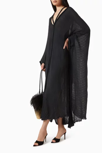 فستان سهرة هيلينا بنمط قفطان قطن