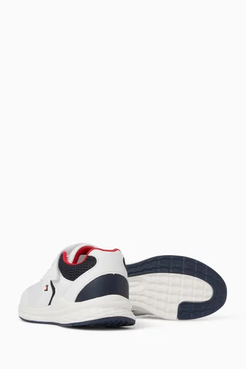 Flag Low-cut Sneakers in Mesh