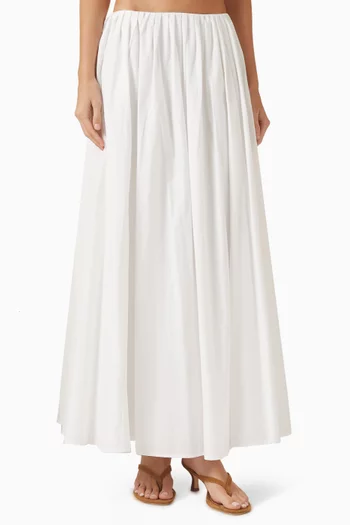 تنورة مارينا متوسطة الطول مزيج لايوسيل