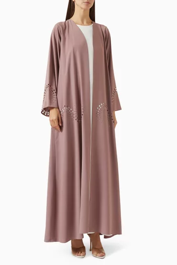 3-piece Abaya Set in Crepe