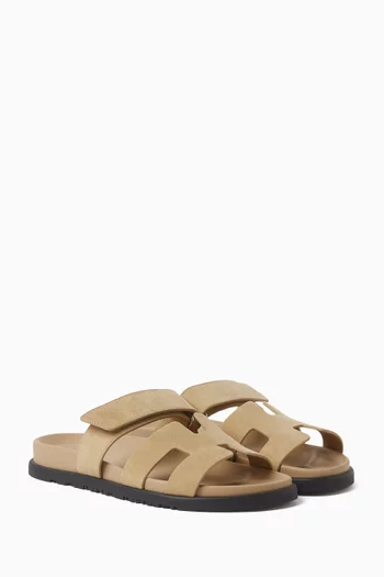 Unused Chypre Sandals in Suede, EU 38.5