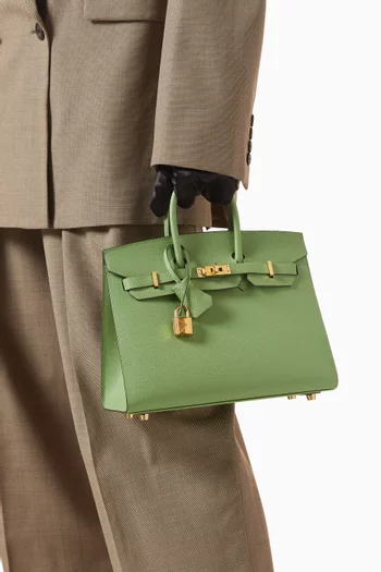 حقيبة بيركين 25 بيد علوية جلد ايبسوم