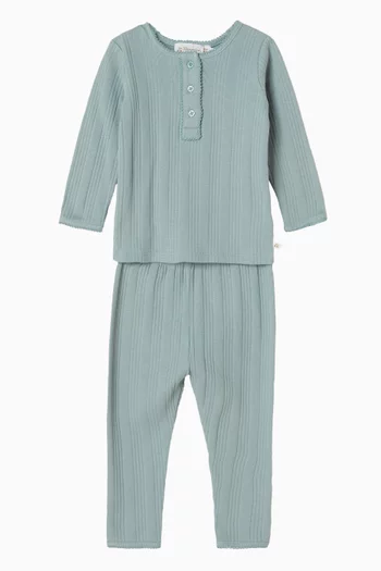 طقم لياندرو قطن، قطعتان