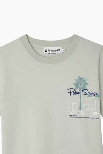 Landis Palm Springs T-shirt in Organic Cotton