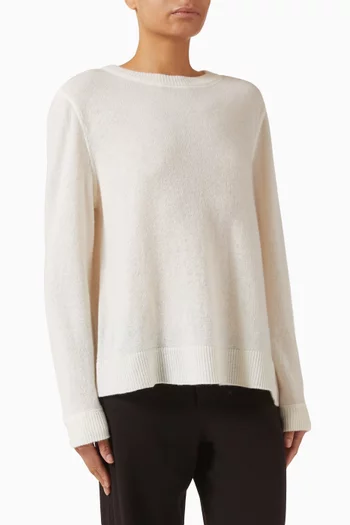 Boyfriend Sweater in Cashmere