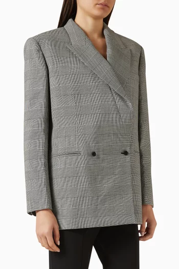 Jacquard Loose Jacket