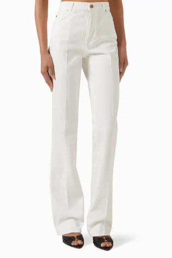 Straight-leg Jeans in Denim