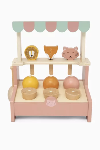 Wooden Ice Cream Shop